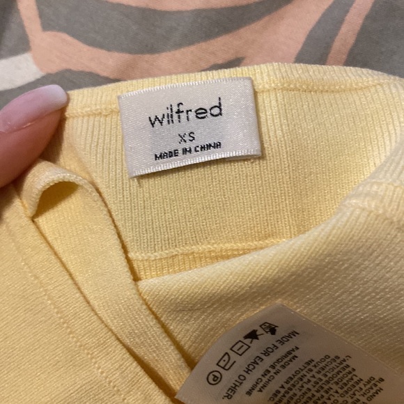 Aritzia sweater bustier top - Picture 3 of 3